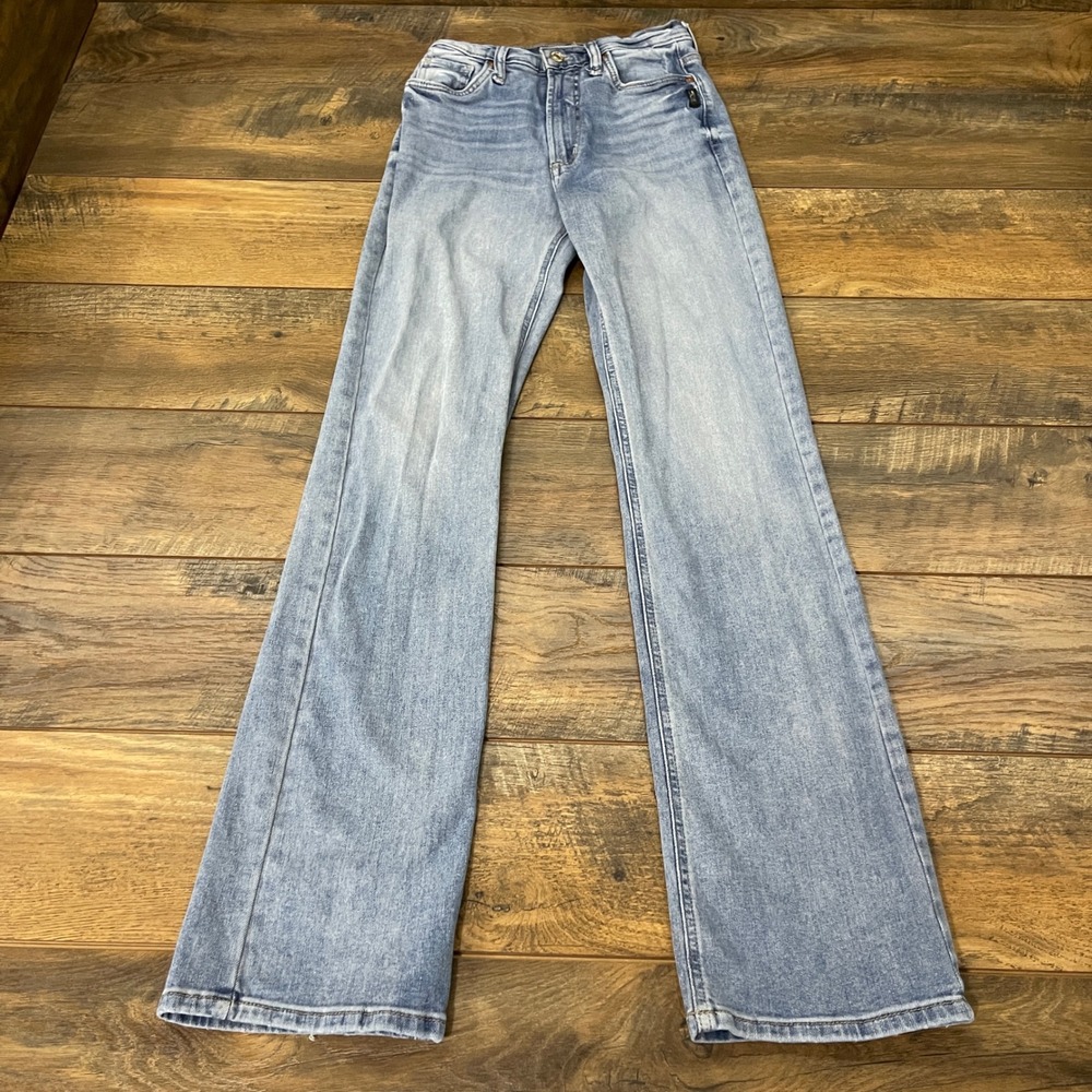 Silver Jeans Co Vintage Bootcut Light Wash Denim W25 L33 Western Boho Casual